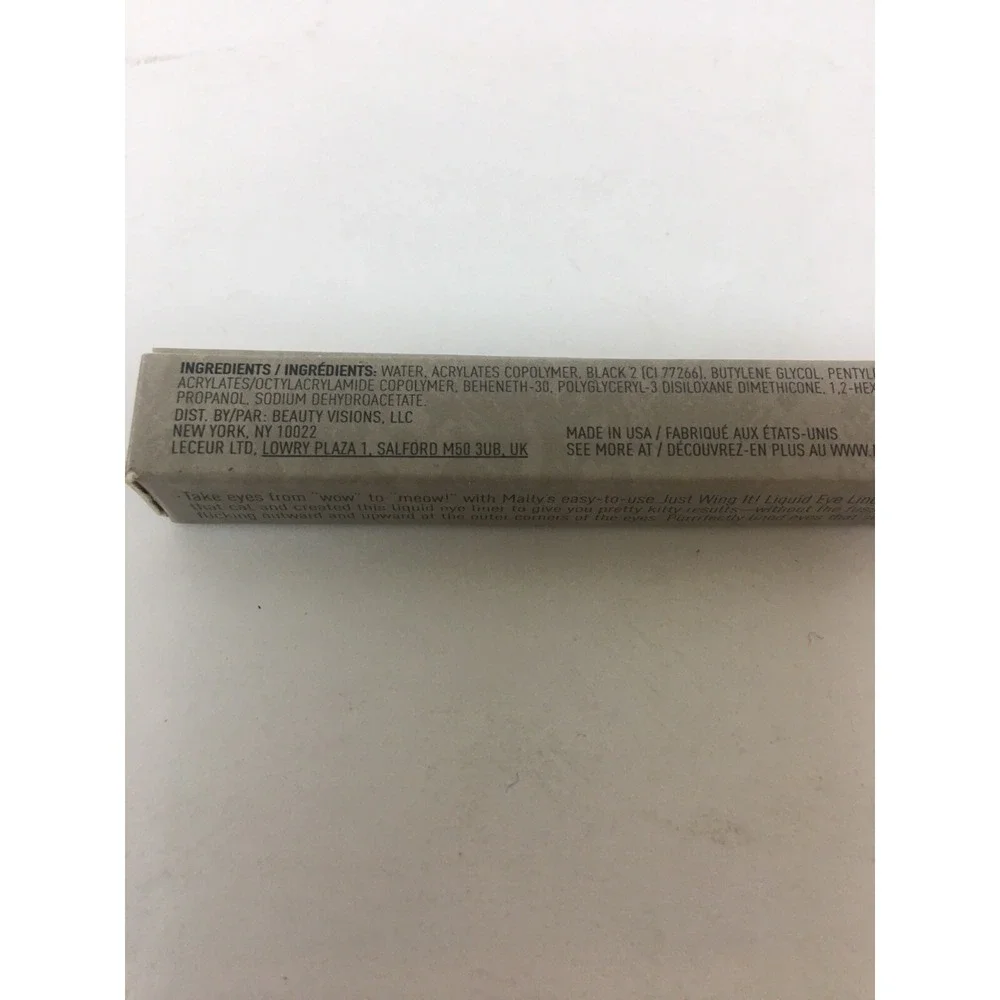 Mally Beauty Just Wing It Liquid Fine Line Eyeliner Black New In Box